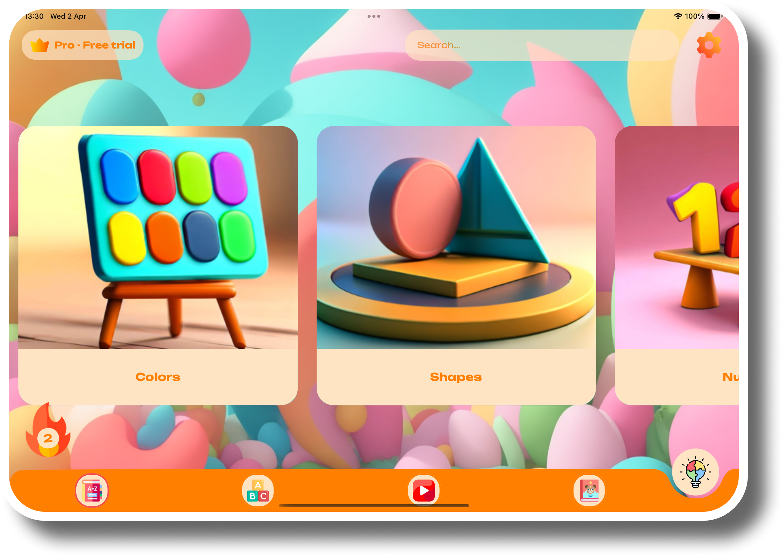 App slide 1